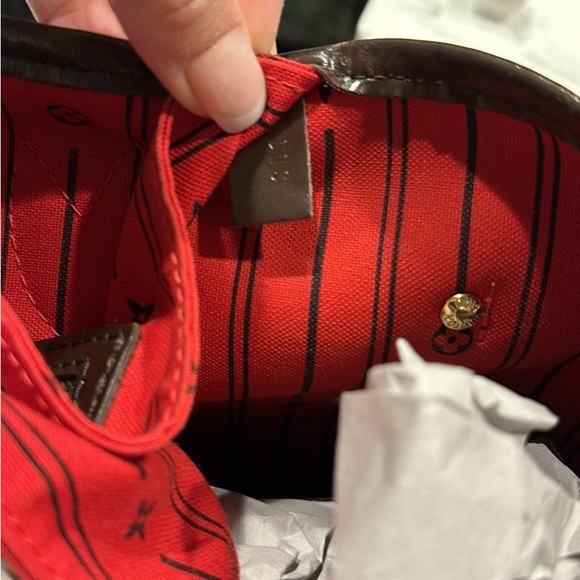 Designer Brown Checkered Tote Bag - Picture 16 of 16